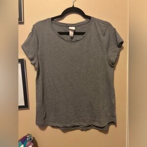 H&M Gray Short Sleeve Tee